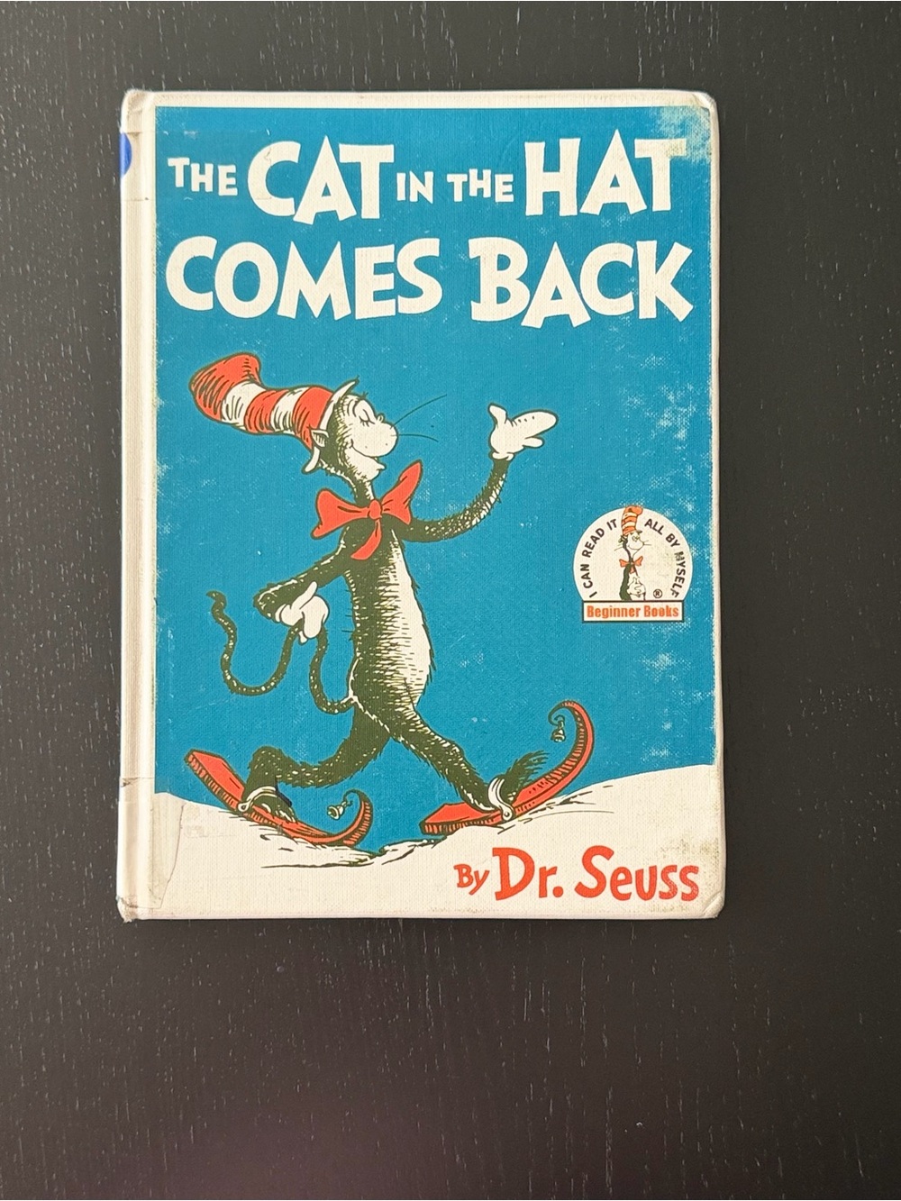Vintage Dr. Seuss The Cat in the Hat Comes Back - Blue Hardcover
